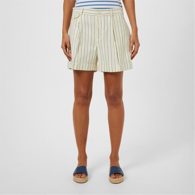 Pleated Shorts