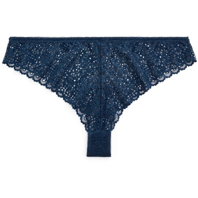 Polo Eyelet Tanga Brief