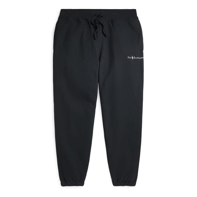 Mens Relaxed Fit Logo Fleece Tracksuit Bottoms