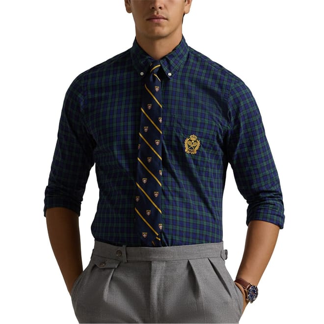 Check Poplin Regular Fit Shirt