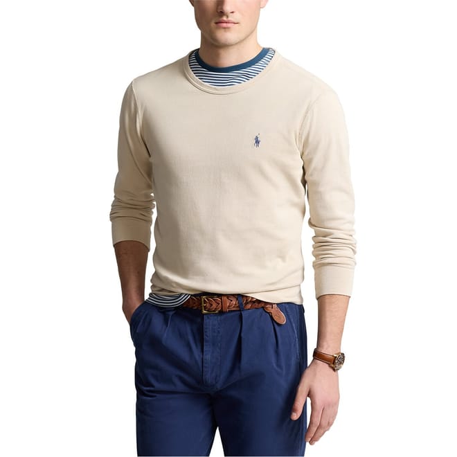 Crew Neck Regular Fit Long Sleeve Sweater