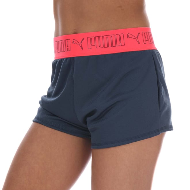 Womens Elastic 3 Inch Training Shorts