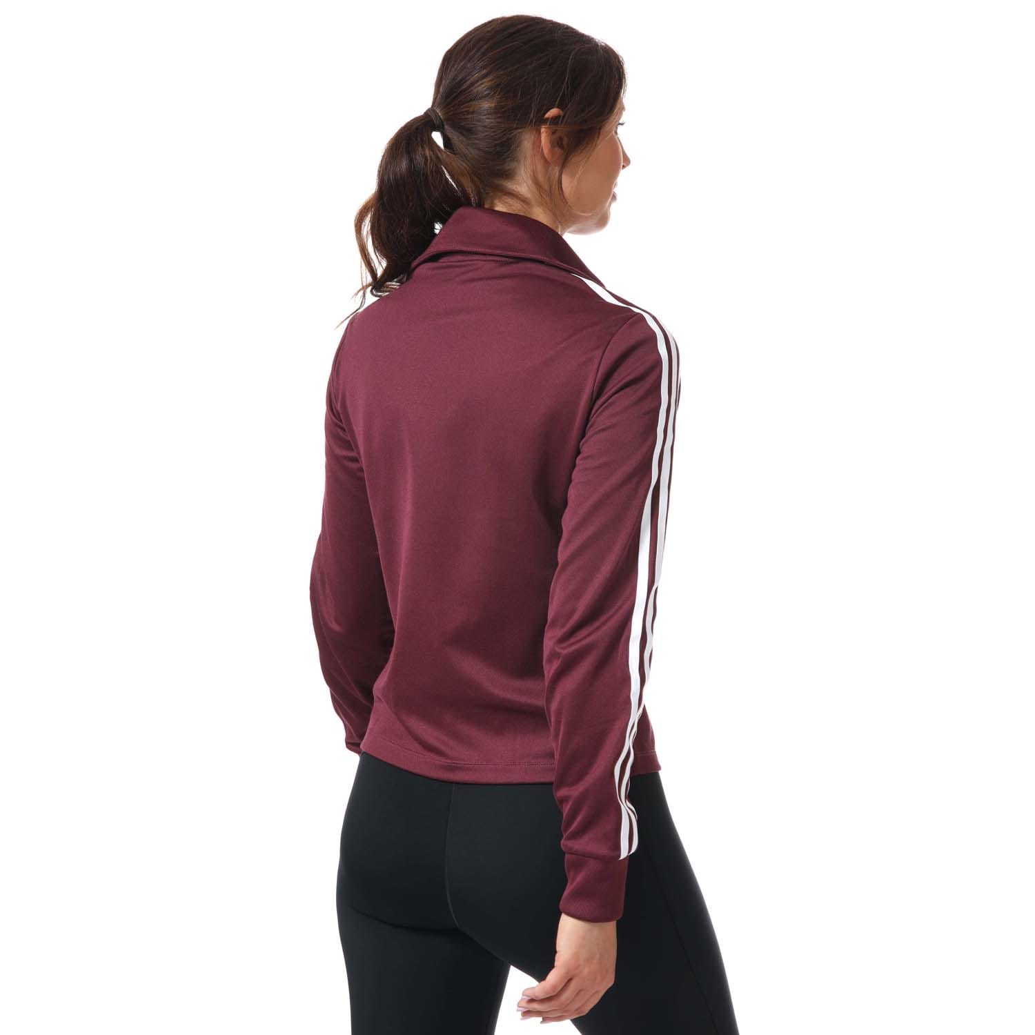 Burgundy adidas Originals Womens Adicolor Classics Track Top Get The Label