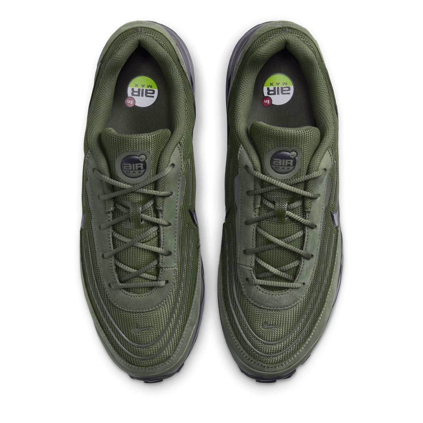 Mens nike air max green deals