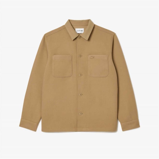 Wool Regular Fit Overshirt