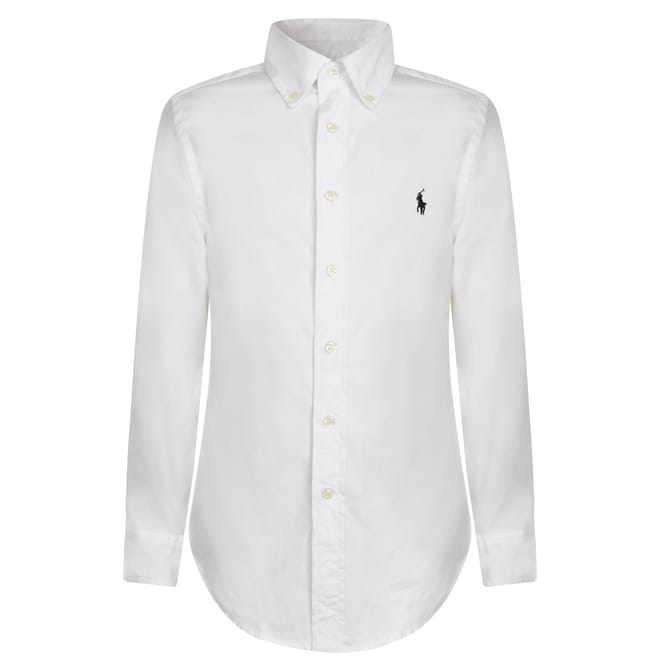 Boys Long Sleeve Oxford Shirt