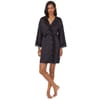 Trim Satin Robe