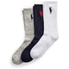 3 Pack Big Polo Pony Crew Sock