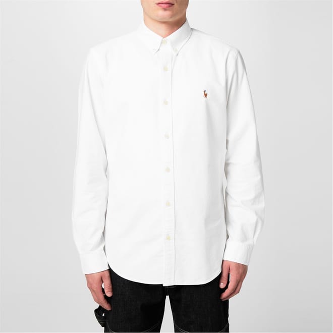Fit Logo Oxford Shirt
