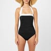 Contrast Trim Swimsuit