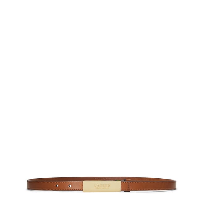 Plaque Skinny Belt