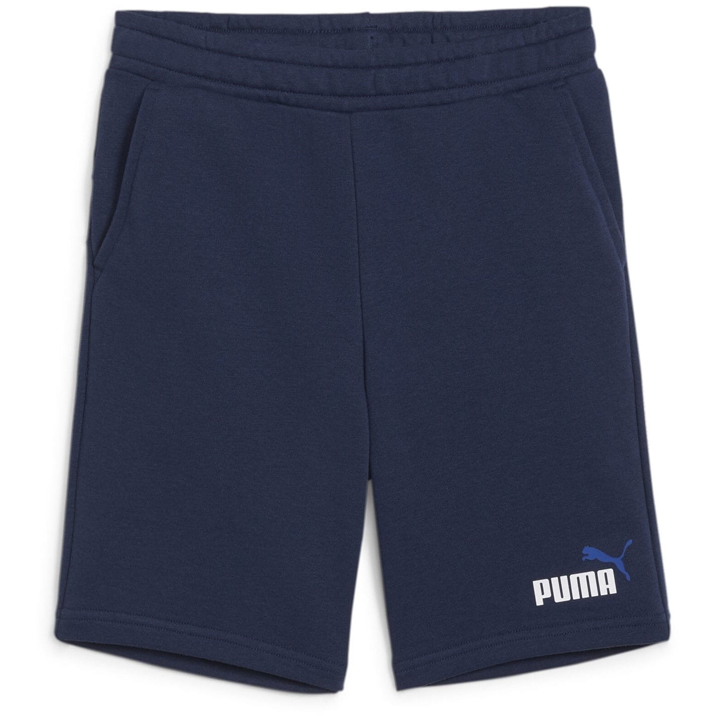 Blue Puma Essential Sweat Shorts Junior Boys Get The Label