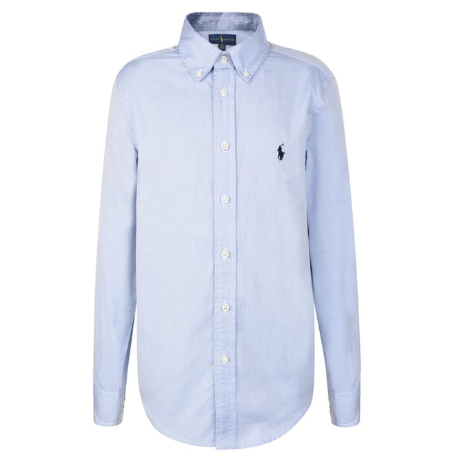 Boys Long Sleeve Oxford Shirt