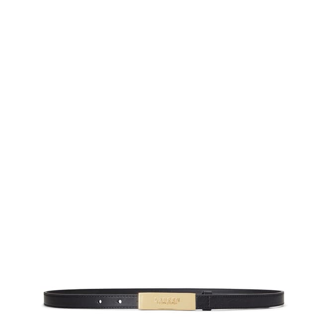 Plaque Skinny Belt