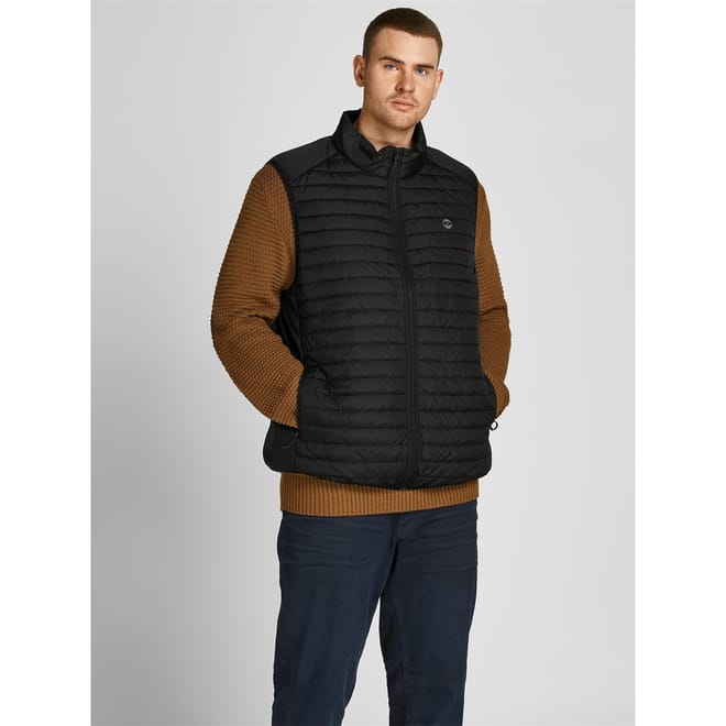 Mens Multi Bodywarmer Plus Size