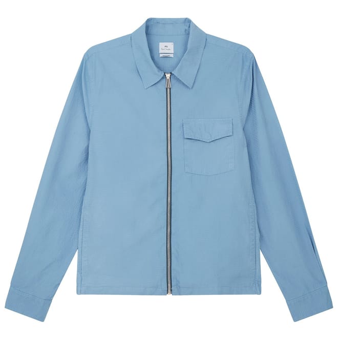 Mens Zip Over Shirt