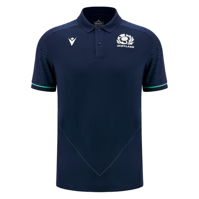 Scotland Rugby Union Polo Shirt 2024 Adults