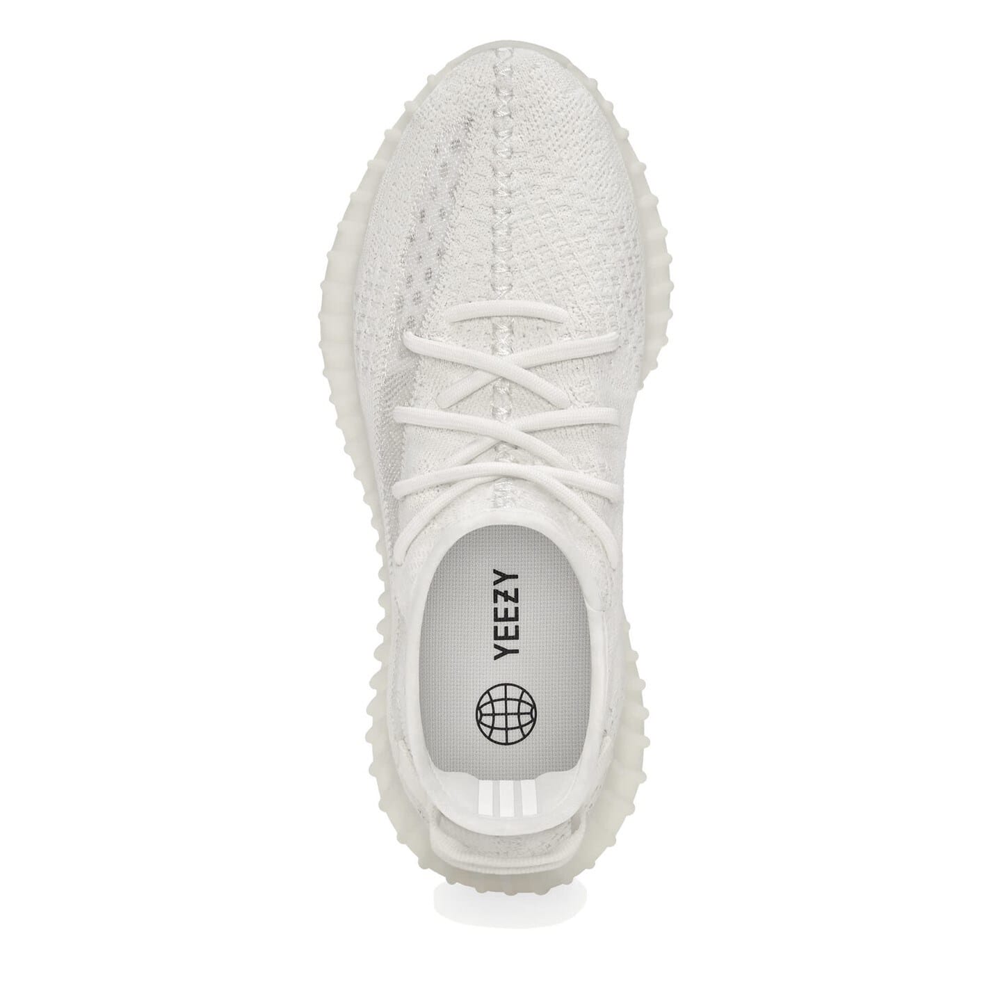 White Yeezy Boost 350 V2 Sneakers Junior Get The Label