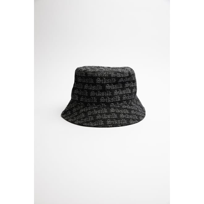 Jacquard Denim Bucket Hat