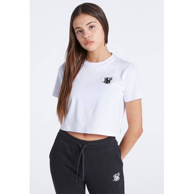 Juniors Essentials Cropped T-Shirt